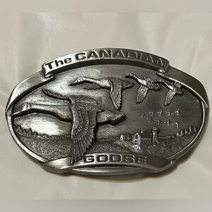 1983 Bergamot Brass Works belt buckle